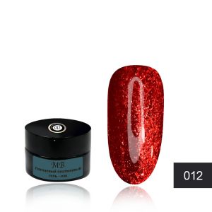 Гель-лак Платиновый 12 Бордовый MB 5 г ― My Beauty