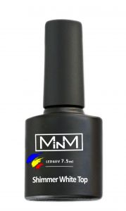 Shimmer Top White M-in-M без липкого слоя. 7,5 мл ― My Beauty