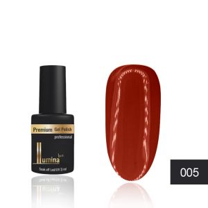 Гель-лак Lumina Lux №005, спелая вишня, 3 мл  ― My Beauty