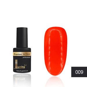 Гель-лак Lumina Lux №009, оранж, 3 мл  ― My Beauty
