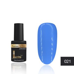 Гель-лак Lumina Lux №021, васильковый, 3 мл  ― My Beauty