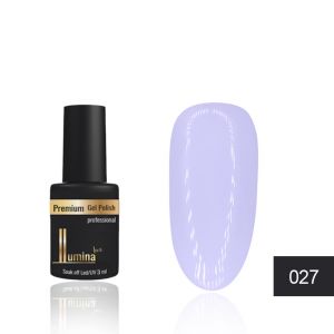 Гель-лак Lumina Lux №027, сиренево-голубая пастель, 3 мл ― My Beauty