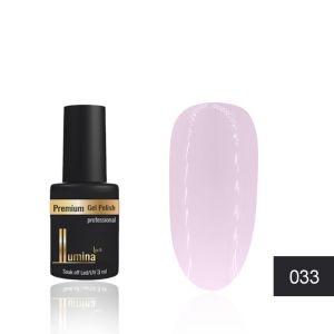 Гель-лак Lumina Lux №033, холодная бежевая пастель, 3 мл ― My Beauty