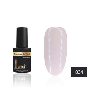 Гель-лак Lumina Lux №034, холодный бежевый, 3 мл  ― My Beauty