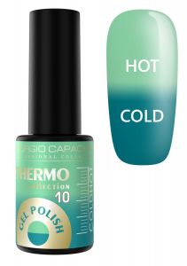 Гель-лак GIORGIO CAPACHINI THERMO №10 бирюза в нежную мяту , 7мл ― My Beauty