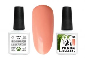 Гель-лак PANDA №105 очень нежный коралл, 8,7 мл ― My Beauty