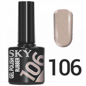 Гель-лак №106 какао с молоком + шиммер, 10мл ― My Beauty