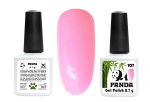 Гель-лак PANDA №107 нежный розовый, 8,7 мл ― My Beauty