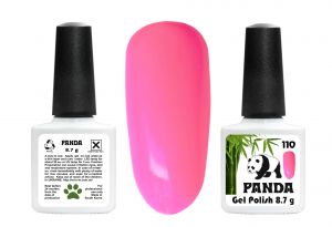 Гель-лак PANDA №110 розовый барби, 8,7 мл ― My Beauty