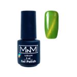Гель-лак M-IN-M CAT EYE №112  зелёный светлый, 5мл