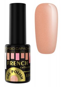 Гель-лак GIORGIO CAPACHINI FRENCH №114 бежевый  с шиммером, 7мл ― My Beauty