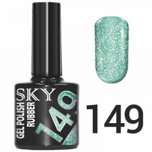 Гель-лак №149 мятный шиммерный, 10мл ― My Beauty