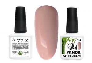 Гель-лак PANDA №153 бежево-серый, 8,7 мл ― My Beauty