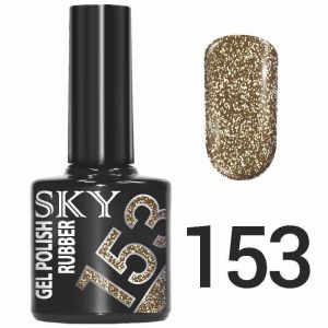Гель-лак №153 кофейный с шиммером светлой бронзы, 10мл ― My Beauty