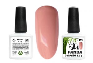 Гель-лак PANDA №155 пудровый коричневый, 8,7 мл ― My Beauty