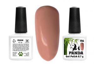 Гель-лак PANDA №156 бежево-коричневый, 8,7 мл ― My Beauty