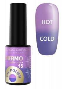 Гель-лак GIORGIO CAPACHINI THERMO №15 тёмно-фиолетовый в фиолетовый, 7мл ― My Beauty