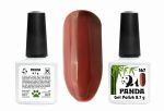 Гель-лак PANDA №167 бордовый-коричневый,  8,7 мл