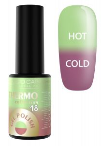 Гель-лак GIORGIO CAPACHINI THERMO №18 сиреневый в бледно-зелёный , 7мл ― My Beauty
