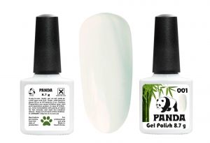 Гель-лак PANDA №001 белый, 8,7 мл ― My Beauty