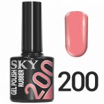 Гель-лак №200 бледный оранжевый, 10мл