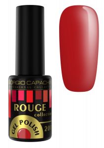 Гель-лак GIORGIO CAPACHINI ROUGE №201 алый красный, 7мл ― My Beauty