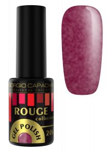 Гель-лак GIORGIO CAPACHINI ROUGE №206 ализариновый с шиммером, 7мл ― My Beauty