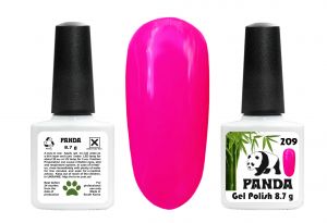 Гель-лак PANDA №209 розовый яркий,  8,7 мл ― My Beauty