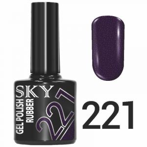 Гель-лак №221 баклажановый шиммерный , 10мл ― My Beauty