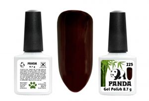 Гель-лак PANDA №225 бордовая роза ,  8,7 мл ― My Beauty
