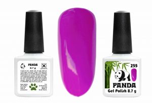 Гель-лак PANDA №255 яркий фиолетовый,  8,7 мл ― My Beauty