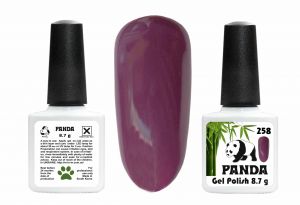 Гель-лак PANDA №258 сливовый  8,7 мл ― My Beauty