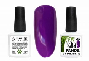 Гель-лак PANDA №259 фиолетовый тёмный,  8,7 мл ― My Beauty