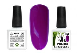 Гель-лак PANDA №260 фуксия-слива,  8,7 мл ― My Beauty