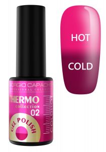Гель-лак GIORGIO CAPACHINI THERMO №2 розовый в фиолетовый, 7мл ― My Beauty
