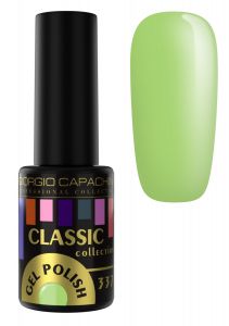 Гель-лак GIORGIO CAPACHINI CLASSIC №337 светло-салатовый с шиммером , 8мл ― My Beauty