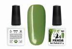 Гель-лак PANDA №361 грязный зелёный ,  8,7 мл