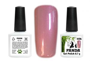 Гель-лак PANDA №406 нежный коралл с розовым шиммерным переливом,  8,7 мл ― My Beauty
