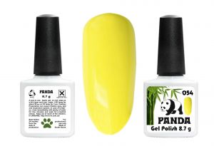 Гель-лак PANDA №054 лимонный, 8,7 мл ― My Beauty