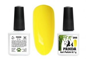 Гель-лак PANDA №055 желтый, 8,7 мл ― My Beauty
