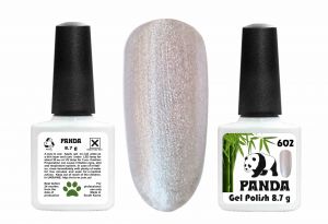 Гель-лак PANDA №602 светло-серебряный металлик,   8,7 мл ― My Beauty