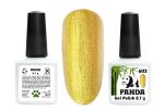 Гель-лак PANDA №603 желтый металлик,   8,7 мл