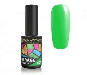 Гель-лак GIORGIO CAPACHINI VITRAGE №605 зелёный , 7мл ― My Beauty