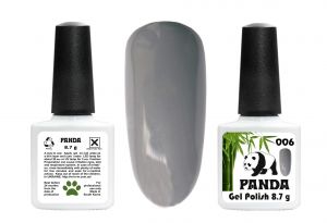 Гель-лак PANDA №006 серый,  8,7 мл ― My Beauty