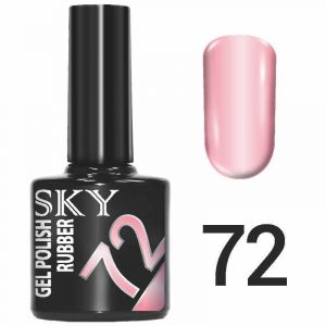 Гель-лак №072 коралловый с шиммером, 10мл ― My Beauty