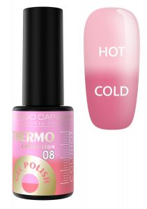 Гель-лак GIORGIO CAPACHINI THERMO №8 розовый в сиреневый , 7мл ― My Beauty