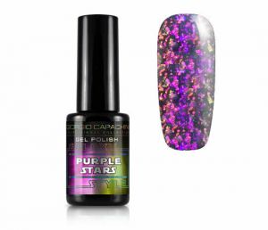 Гель-лак GIORGIO CAPACHINI GALAXY STYLE №902 розовые, синие, зелёные хлопья, 7мл ― My Beauty