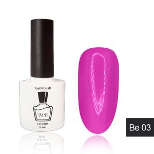 Гель-лак MB Be-03 фуксия насыщенного цвета Berry Collection, эмаль 8 мл ― My Beauty