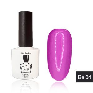 Гель-лак MB Be-04 светлая фиолетовая фуксия Berry Collection (старый цвет), эмаль 8 мл ― My Beauty