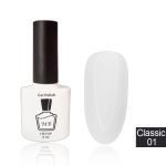Гель-лак MB Classic-01 Белоснежный белый, эмаль 8 мл